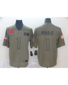 Men's Arizona Cardinals #1 Kyler Murray 2019 Camo Salute To Service Limited Stitched NFL Jersey
