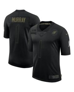 Men's Arizona Cardinals #1 Kyler Murray 2020 Black Salute To Service Limited Stitched Jersey