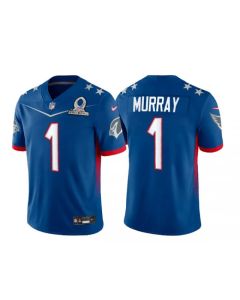 Men's Arizona Cardinals #1 Kyler Murray 2022 Royal Pro Bowl Stitched Jersey