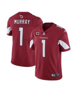 Men's Arizona Cardinals #1 Kyler Murray Red 3-star C Patch Vapor Untouchable Limited Stitched NFL Jersey