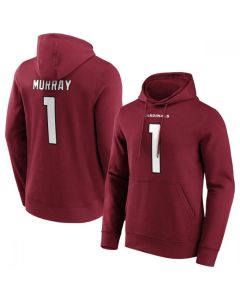 Men's Arizona Cardinals #1 Kyler Murray Red Hoodie