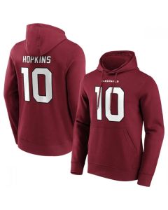 Men's Arizona Cardinals #10 DeAndre Hopkins Red Hoodie