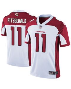 Men's Arizona Cardinals #11 Larry Fitzgerald White Vapor Untouchable Limited Stitched NFL Jersey (White)