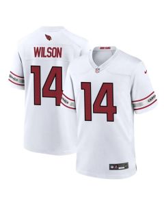 Men's Arizona Cardinals #14 Michael Wilson White 2023 F.U.S.E. Vapor Untouchable Limited Stitched Football Jersey (White)