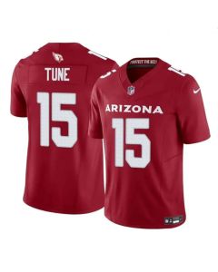 Men's Arizona Cardinals #15 Clayton Tune Red 2023 F.U.S.E. Vapor Untouchable Limited Stitched Football Jersey