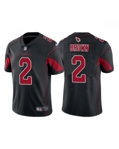 Men's Arizona Cardinals #2 Marquise Brown Black Color Rush Limited Stitched Jersey