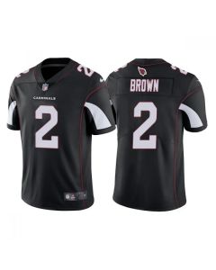 Men's Arizona Cardinals #2 Marquise Brown Black Vapor Untouchable Limited Stitched Jersey