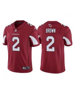 Men's Arizona Cardinals #2 Marquise Brown Red Vapor Untouchable Limited Stitched Jersey