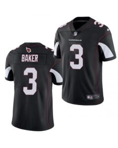 Men's Arizona Cardinals #3 Budda Baker Black Vapor Untouchable Limited Stitched Jersey