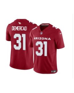 Men's Arizona Cardinals #31 Emari Demercado Red 2023 F.U.S.E. Vapor Untouchable Limited Stitched Football Jersey
