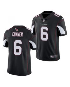 Men's Arizona Cardinals #6 James Conner 2021 Black Vapor Untouchable Limited Stitched Jersey