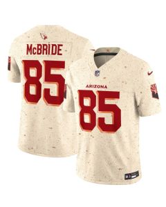 Men's Arizona Cardinals #85 Trey McBride Cream Rivalries Collection F.U.S.E. Vapor Limited Stitched Jersey (Cream)
