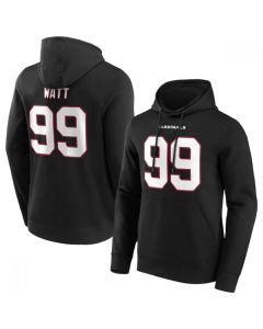 Men's Arizona Cardinals #99 J.J. Watt Black Hoodie