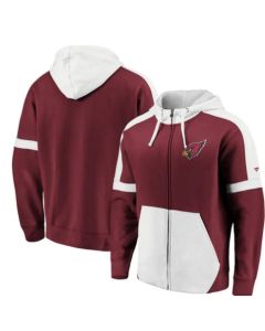 Men's Arizona Cardinals Big & Tall Iconic Full-Zip Hoodie