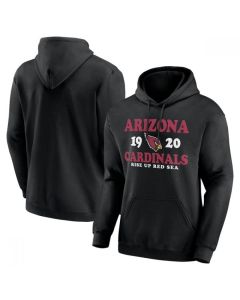 Men's Arizona Cardinals Black Fierce Competitor Pullover Hoodie
