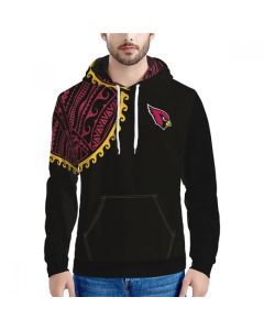 Men's Arizona Cardinals Black/Red Hoodie