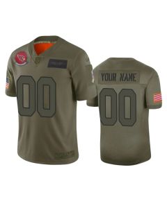 Men's Arizona Cardinals Customized 2019 Camo Salute To Service NFL Stitched Limited Jersey