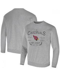 Men's Arizona Cardinals Gray Darius Rucker Collection Pullover Sweatshirt