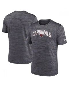 Men's Arizona Cardinals Grey On-Field Sideline Velocity T-Shirt
