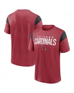 Men's Arizona Cardinals Red/Black Home Stretch Team T-Shirt