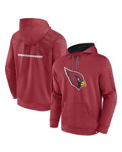 Men's Arizona Cardinals Red Defender Evo Pullover Hoodie