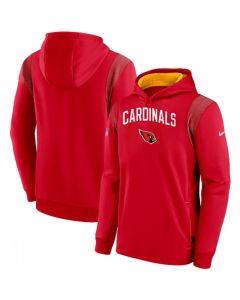 Men's Arizona Cardinals Red On The Ball Pullover Hoodie