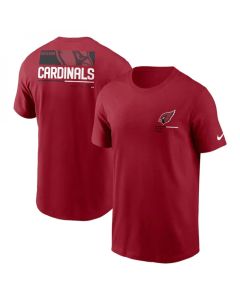 Men's Arizona Cardinals Red Team Incline T-Shirt