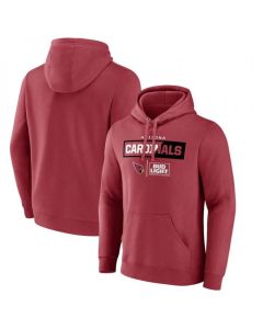 Men's Arizona Cardinals Red x Bud Light Pullover Hoodie