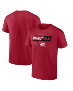 Men's Arizona Cardinals Red x Bud Light T-Shirt