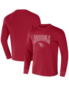 Men's Arizona Cardinals X Darius Rucker Collection Red Long Sleeve Thermal T-Shirt