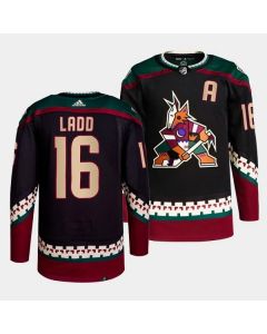 Men's Arizona Coyotes #16 Andrew Ladd Black Stitched Jersey