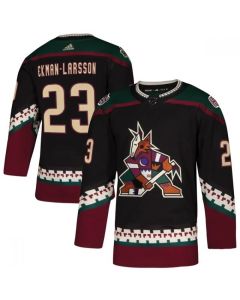 Men's Arizona Coyotes #23 Oliver Ekman-Larsson Black Stitched NHL Jersey