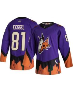 Men's Arizona Coyotes #81 Phil Kessel Purple 2020-21 Reverse Retro Stitched NHL Jersey
