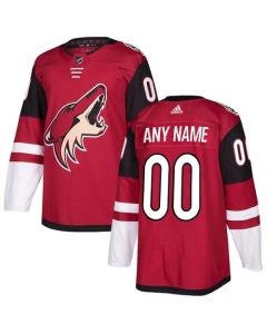 Men's Arizona Coyotes Personalized Authentic Red Home Stitched NHL Jersey
