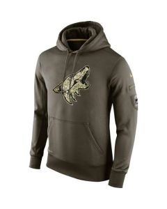 Men's Arizona Coyotes Salute To Service NHL Hoodie