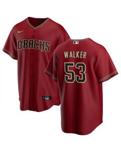 Men's Arizona Diamondbacks #53 Christian Walker Red Cool Base Stitched Baseball Jersey