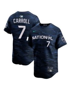 Men's Arizona Diamondbacks #7 Corbin Carroll 2023 All-star Royal Stitched Baseball Jersey