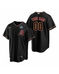 Men's Arizona Diamondbacks ACTIVE Player Custom Black 2023 World Series Cool Base Stitched Baseball Jersey