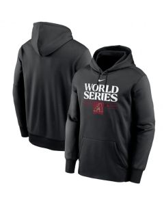 Men's Arizona Diamondbacks Black 2023 World Series Collection Dugout Pullover Hoodie