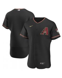 Men's Arizona Diamondbacks Blank 2020 Black Flex Base Stitched MLB Jersey