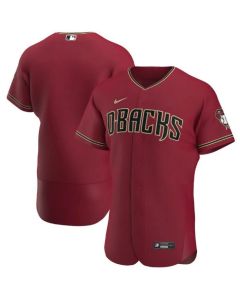 Men's Arizona Diamondbacks Blank 2020 Red Flex Base Stitched MLB Jersey