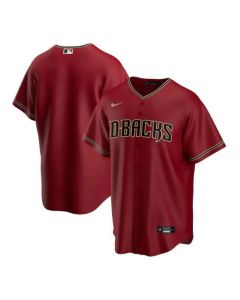 Men's Arizona Diamondbacks Blank Red Cool Base Stitched Baseball Jersey