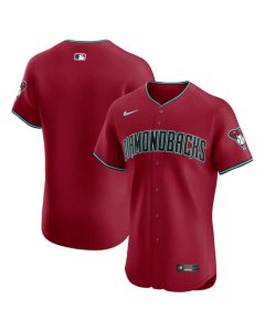 Men's Arizona Diamondbacks Blank Red Flex Base Stitched Jersey