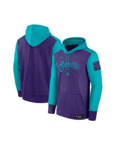Men's Arizona Diamondbacks Purple 2025 City Connect Collection Therma Pullover Hoodie