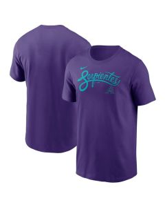 Men's Arizona Diamondbacks Purple 2025 City Connect Wordmark T-Shirt (Purple)