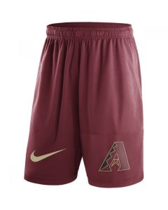 Men's Arizona Diamondbacks Red Dry Fly Shorts