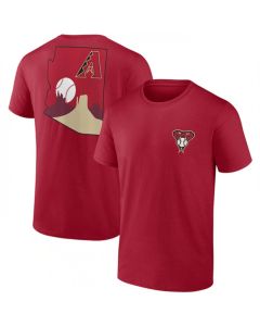 Men's Arizona Diamondbacks Red Iconic Bring It T-Shirt