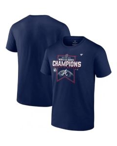 Men's Atlanta Braves 2021 Navy World Series Champions Locker Room T-Shirt