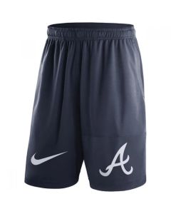 Men's Atlanta Braves Navy Dry Fly Shorts