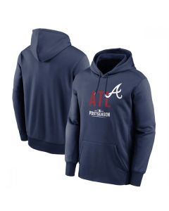 Men's Atlanta Braves Navy Hoodie (Navy)
